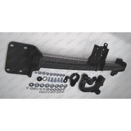 B-061 STEINHOF Фаркоп на BMW X5 E70 2007-2013, X5 F15 2013-2018, BMW X6 F16 2014-2019. Невидимая подрезка бампера. Тип шара: AV (вертикальное быстросъемное крепление шара на к