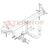 B-078 STEINHOF Фаркоп на BMW 7-Series F01 11/2008-09/2015 без подрезки бампера. Тип шара: A. Нагрузки: 2300/100 кг, масса фаркопа 17,5 кг (без электрики в комплекте)