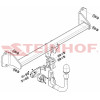 B-081 STEINHOF Фаркоп на BMW X1 F48 2015-2022 (без подрезки бампера), BMW 2-Series Active Tourer F45 2014-2021 (без подрезки бампера), BMW 2-Series Gran Tourer F46 2015-2021 (невидимая подрезка бампера). Тип шара: AV (вертикальное быстросъемное крепление 