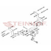 C-021 STEINHOF Фаркоп на Citroen Berlingo I 1996-12/2002, 01/2003-2008, Berlingo First 2008-2012, Peugeot Partner I 1996-12/2002, 01/2003-2008, Partner Origin 2008-2012 без снятия и подрезки бампера. Тип шара: A. Нагрузки: 1100/70 кг, масса фаркопа 13,6 к