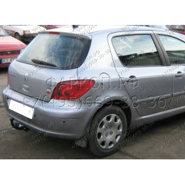 C-026 STEINHOF Фаркоп на Citroen C4 хетчбек 3/5 дверей 2004-10/2010, Peugeot 307 хетчбек 3/5 дверей 2001-06/2005, 07/2005-2007, Peugeot 308 2007-05/2011 без подрезки бампера. Тип шара: A. Нагр