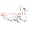 C-029 STEINHOF Фаркоп на Citroen C4 хетчбек 3/5 дверей 2004-10/2010, Peugeot 307 хетчбек 3/5 дверей 2001-06/2005, 07/2005-2007, Peugeot 308 2007-05/2011. Требуется подрезка бампера. Тип шара: AH (горизонтальное быстросъемное крепление шара на ключе). Нагр