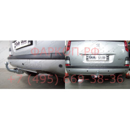C031A GALIA Полностью оцинкованный фаркоп на Peugeot 807 2002-2014, FIAT Ulysse 2002-2011, Citroen C8 2002-2014, Lancia Phedra 2002-2010. Тип шара: A. Невидимый вырез бампера. Нагрузки: 1900