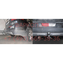 C061A GALIA Полностью оцинкованный фаркоп на Chevrolet Orlando 2011-2019, в т.ч. для авто с запасным колесом. Тип шара: A. Невидимый вырез бампера. Нагрузки: 1600/7