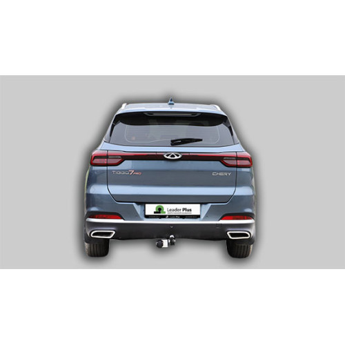 C106-A Лидер-плюс ТСУ для Xcite X-Cross 7 2024-, Chery Tiggo 7 Pro 2020-2024, Chery Tiggo 7 Pro Max 2023- без выреза бампера. Тип шара: A. Нагрузки: 1200/75 кг, масса фаркопа 11 кг, требуется 2 сверления (без электрики в комплекте)