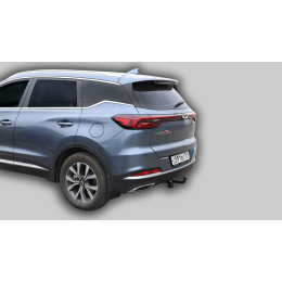 C106-A Лидер-плюс ТСУ для Xcite X-Cross 7 2024-, Chery Tiggo 7 Pro 2020-2024, Chery Tiggo 7 Pro Max 2023- без выреза бампера. Тип шара: A. Нагрузки: 1200/75 кг, масса фаркопа 11 кг, требу