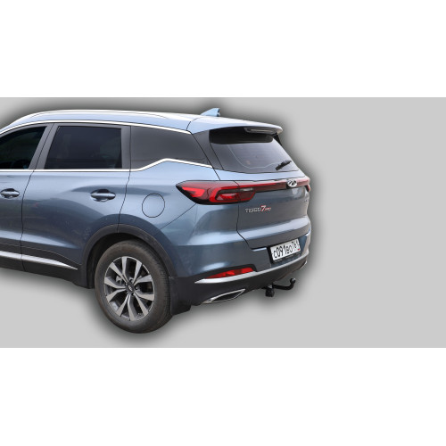 C106-A Лидер-плюс ТСУ для Xcite X-Cross 7 2024-, Chery Tiggo 7 Pro 2020-2024, Chery Tiggo 7 Pro Max 2023- без выреза бампера. Тип шара: A. Нагрузки: 1200/75 кг, масса фаркопа 11 кг, требуется 2 сверления (без электрики в комплекте)
