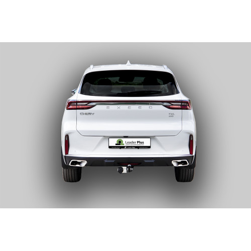C108-E Лидер-плюс ТСУ для Exeed TXL M32T 2021-, CheryExeed TXL M32T 2020-2021 (кроме 2.0 л) без снятия и выреза бампера. Тип шара: E. Нагрузки: 1500/100 кг, масса фаркопа 15,4 кг (без электрики в комплекте)