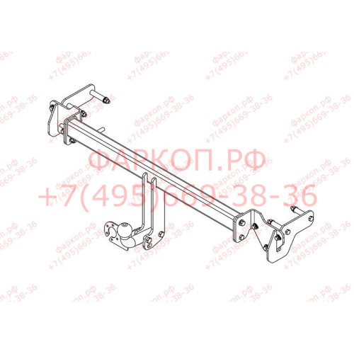 CV 10 AVTOS Фаркоп на Chevrolet Spark 2020-, Ravon R2 2016-2020 (без подрезки бампера), Chevrolet Spark 2011-2015 (требуется подрезка бампера). Тип шара: A. Нагрузки: 750/50 кг, масса фаркопа 14 кг (без электрики в комплекте)