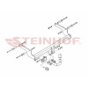 D-050 STEINHOF Фаркоп на Renault Logan 2005-2014, Dacia Logan седан 2004-2012 без подрезки бампера. Тип шара: A. Нагрузки: 1100/75 кг, масса фаркопа 16,4 кг (без электрики в комплекте)