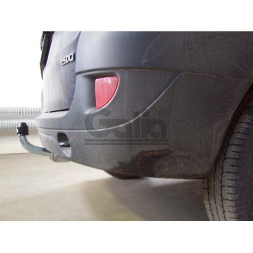 D037C GALIA Полностью оцинкованный фаркоп на Lada Largus 2012-, Dacia Logan универсал 2007-2013. Тип шара: C (горизонтальный съемный). Установка без снятия и выреза бампера. Нагрузки: 1300/75 кг, масса фаркопа 19,55 кг
