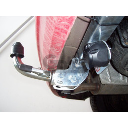 D037C GALIA Полностью оцинкованный фаркоп на Lada Largus 2012-, Dacia Logan универсал 2007-2013. Тип шара: C (горизонтальный съемный). Установка без снятия и выреза
