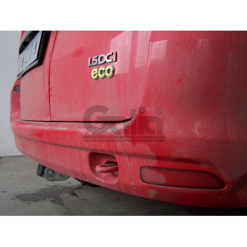 D037C GALIA Полностью оцинкованный фаркоп на Lada Largus 2012-, Dacia Logan универсал 2007-2013. Тип шара: C (горизонтальный съемный). Установка без снятия и выреза бампера. Нагрузки: 1300/75 кг, масса фаркопа 19,55 кг
