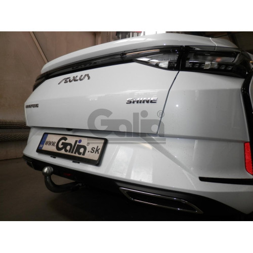 D054V GALIA Полностью оцинкованный фаркоп на Dongfeng Aeolus Shine 2019-, Dongfeng Shine Max 2023-. Подрозетник убирается за бампер. Тип шара: AV (вертикальное быстросъемное крепление шара на ключе). Невидимый вырез бампера. Нагрузки: 1600/75 кг, масса фа