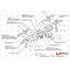 E.054 IMIOLA Фаркоп Ford Transit 2014-. Тип шара: F. Установка без снятия и выреза бампера. Нагрузки: 3500/140 кг (без электрики в комплекте)