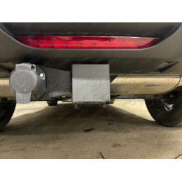 EXL-21-991122.00 PT GROUP Фаркоп на Exeed TXL 2021- без подрезки бампера. Тип шара: E (легкосъемный шар под квадрат). Нагрузки: 1500/75 кг (без электрики в комплекте