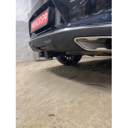 EXL-21-991122.00 PT GROUP Фаркоп на Exeed TXL 2021- без подрезки бампера. Тип шара: E (легкосъемный шар под квадрат). Нагрузки: 1500/75 кг (без электрики в комплекте