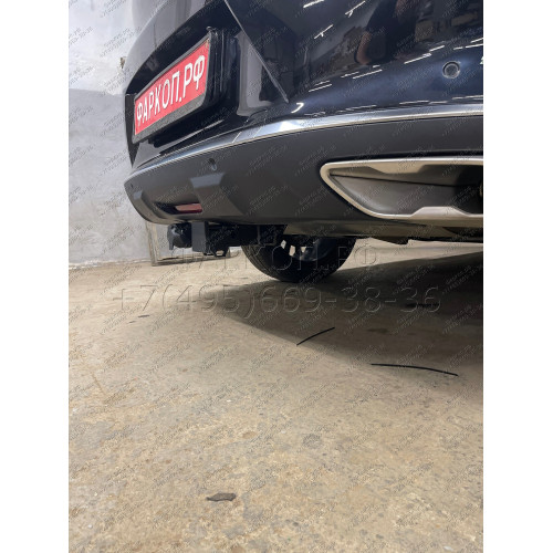 EXL-21-991122.00 PT GROUP Фаркоп на Exeed TXL 2021- без подрезки бампера. Тип шара: E (легкосъемный шар под квадрат). Нагрузки: 1500/75 кг (без электрики в комплекте)