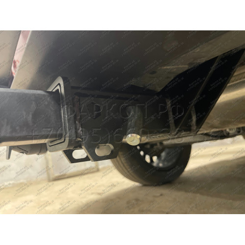 EXL-21-991122.00 PT GROUP Фаркоп на Exeed TXL 2021- без подрезки бампера. Тип шара: E (легкосъемный шар под квадрат). Нагрузки: 1500/75 кг (без электрики в комплекте)