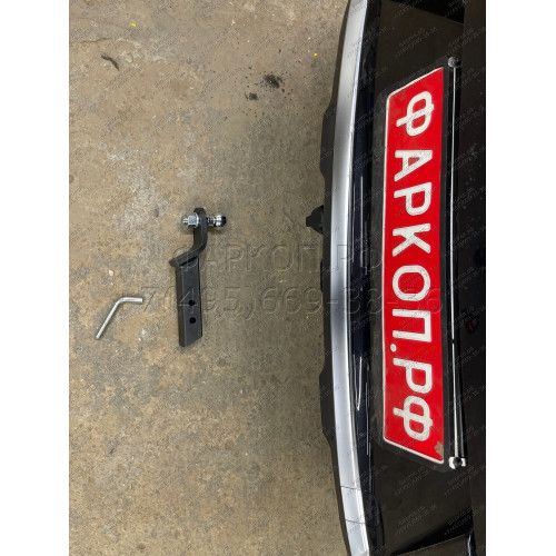 EXL-21-991122.00 PT GROUP Фаркоп на Exeed TXL 2021- без подрезки бампера. Тип шара: E (легкосъемный шар под квадрат). Нагрузки: 1500/75 кг (без электрики в комплекте)