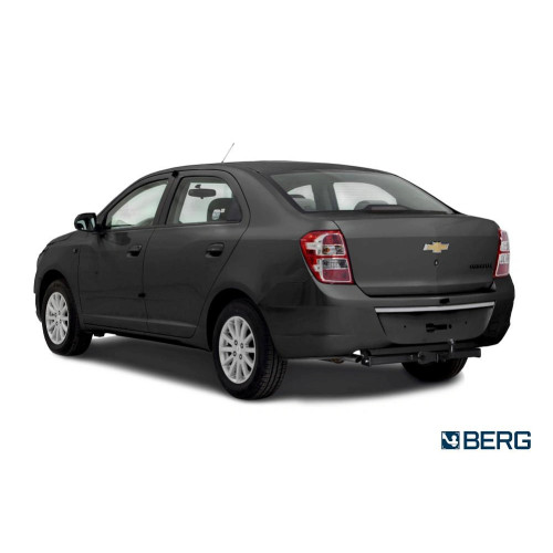 F.1015.001 BERG Фаркоп на Chevrolet Cobalt 2012- без подрезки бампера. Тип шара: A. Нагрузки: 1500/75 кг, масса фаркопа 18 кг (без электрики в комплекте)