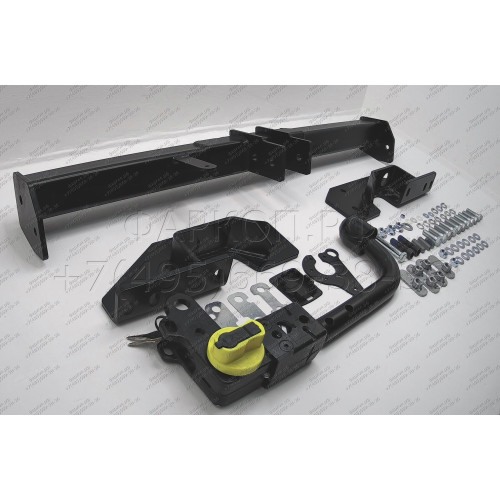 F.3811.003 BERG Фаркоп на Mazda CX-5 2011-2017, 2017-2025 без подрезки бампера. Тип шара: VM (быстросъемный). Нагрузки: 2000/75 кг, масса фаркопа 24 кг (без электрики в комплекте)