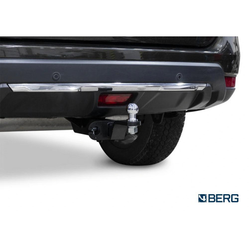 F.4113.001 BERG Фаркоп на Nissan X-Trail T32 2015-2022 без подрезки бампера. Тип шара: E. Нагрузки: 1500/75 кг, масса фаркопа 22,3 кг (без электрики в комплекте)
