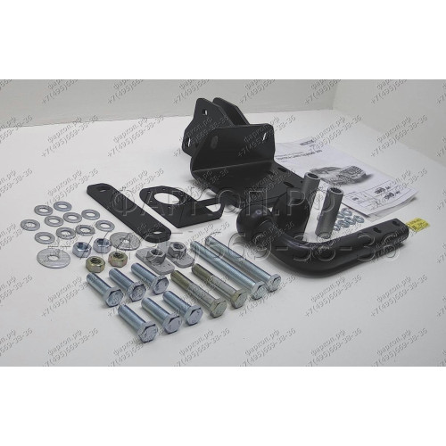 F.5706.002 RIVAL Фаркоп на Toyota Land Cruiser 300 2021-, Lexus LX 2021-. Тип шара: A. Требуется невидимая подрезка бампера. Нагрузки: 2500/75 кг (без электрики в комплекте)