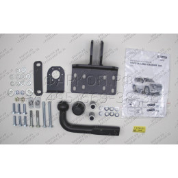 F.5706.002 RIVAL Фаркоп на Toyota Land Cruiser 300 2021-, Lexus LX 2021-. Тип шара: A. Требуется невидимая подрезка бампера. Нагрузки: 2500/75 кг (без электрики в комплекте)