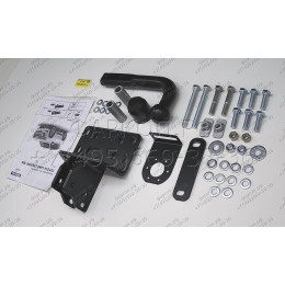 F.5706.002 RIVAL Фаркоп на Toyota Land Cruiser 300 2021-, Lexus LX 2021-. Тип шара: A. Требуется невидимая подрезка бампера. Нагрузки: 2500/75 кг (без электрики в комплекте)