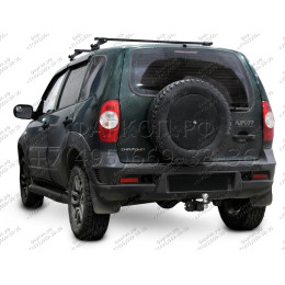 F.6016.002 BERG Фаркоп на Lada Niva Travel 2021-, Chevrolet Niva 2002-2020, Lada Niva 2020-2021 без снятия и подрезки бампера. Требуется сверление кузова. Подходит для авто с ГБО.