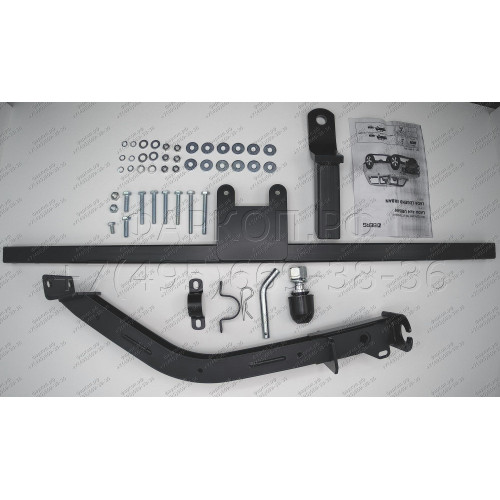 F.6017.003 BERG Фаркоп на Lada Niva Legend 2020-, Lada 4x4 2006-2020, Lada Niva 1995-2006, Lada 4x4 Urban 2014-2020, Lada Niva Legend Urban 2020- без снятия и подрезки бампера. Тип шара: E. Нагрузки: 900/75 кг, масса фаркопа 15,1 кг (без электрики в компл