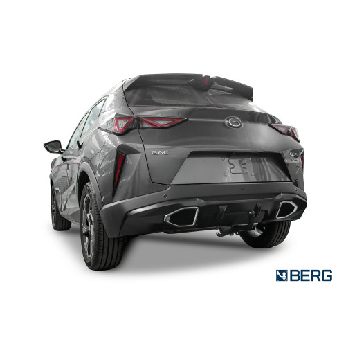 F.9012.001 BERG Фаркоп на GAC GS3 2024- без подрезки бампера. Тип шара: A. Нагрузки: 750/75 кг, масса фаркопа 19,5 кг (без электрики в комплекте)