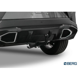 F.9012.001 BERG Фаркоп на GAC GS3 2024- без подрезки бампера. Тип шара: A. Нагрузки: 750/75 кг, масса фаркопа 19,5 кг (без электрики в комплекте)