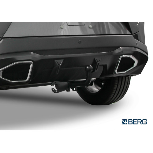 F.9012.001 BERG Фаркоп на GAC GS3 2024- без подрезки бампера. Тип шара: A. Нагрузки: 750/75 кг, масса фаркопа 19,5 кг (без электрики в комплекте)