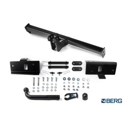 F.9012.001 BERG Фаркоп на GAC GS3 2024- без подрезки бампера. Тип шара: A. Нагрузки: 750/75 кг, масса фаркопа 19,5 кг (без электрики в комплекте)