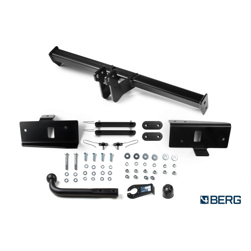 F.9012.001 BERG Фаркоп на GAC GS3 2024- без подрезки бампера. Тип шара: A. Нагрузки: 750/75 кг, масса фаркопа 19,5 кг (без электрики в комплекте)