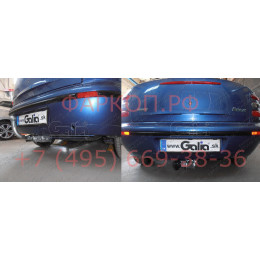 F001C GALIA Полностью оцинкованный фаркоп на FIAT Brava хетчбек 5 дверей 1995-2001. Тип шара: C (горизонтальный съемный). Без выреза бампера. Нагрузки: 1300/70 