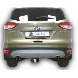 F120-A Лидер-плюс ТСУ для Ford Kuga 2013-2019 без выреза бампера. Нагрузки: 1500/75 кг, масса фаркопа 21,62 кг (без электрики в комплекте)