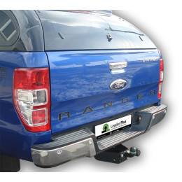 F121-FC Лидер-плюс ТСУ для Ford Ranger 3 Limited, Wildtrak 2011-2022 без снятия и выреза бампера. Тип шара: FC. Нагрузки: 1200/50 кг, масса фаркопа 19,46 кг (без электрики в
