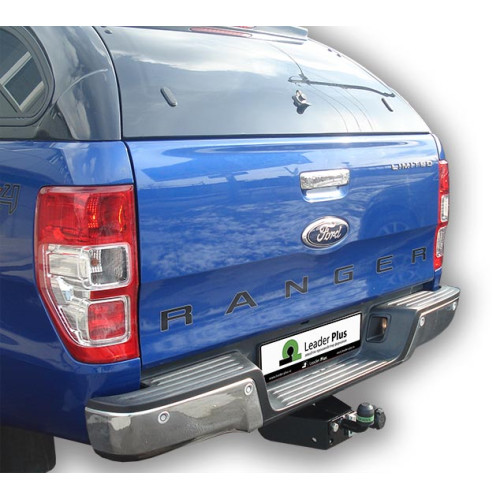 F121-FC Лидер-плюс ТСУ для Ford Ranger 3 Limited, Wildtrak 2011-2022 без снятия и выреза бампера. Тип шара: FC. Нагрузки: 1200/50 кг, масса фаркопа 19,46 кг (без электрики в комплекте)