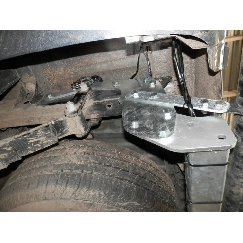 F126A GALIA Полностью оцинкованный фаркоп на Ford Ranger 2012-2022, Mazda BT-50 2012-2020. Тип шара: A. Без выреза бампера. Нагрузки: 3500/205 кг, масса фаркопа 26,82 кг