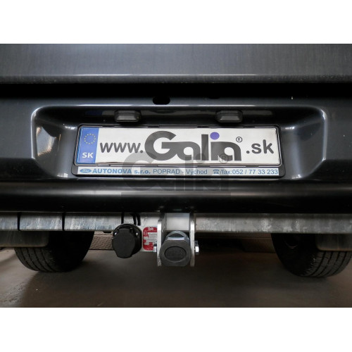 F126A GALIA Полностью оцинкованный фаркоп на Ford Ranger 2012-2022, Mazda BT-50 2012-2020. Тип шара: A. Без выреза бампера. Нагрузки: 3500/205 кг, масса фаркопа 26,82 кг