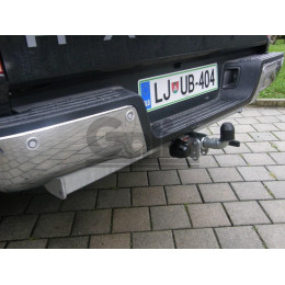 F126A GALIA Полностью оцинкованный фаркоп на Ford Ranger 2012-2022, Mazda BT-50 2012-2020. Тип шара: A. Без выреза бампера. Нагрузки: 3500/205 кг, масса фаркопа 26,82 кг