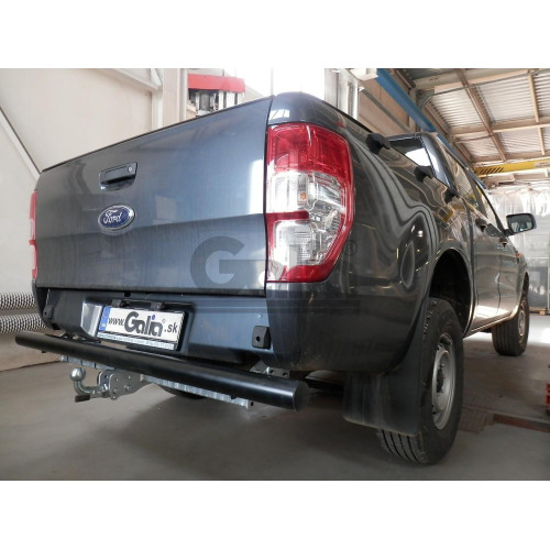 F126A GALIA Полностью оцинкованный фаркоп на Ford Ranger 2012-2022, Mazda BT-50 2012-2020. Тип шара: A. Без выреза бампера. Нагрузки: 3500/205 кг, масса фаркопа 26,82 кг