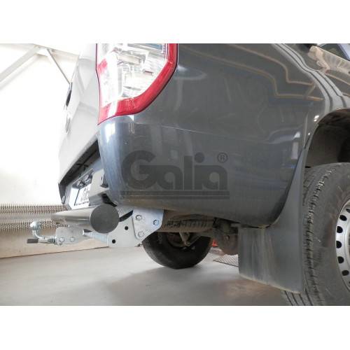 F126A GALIA Полностью оцинкованный фаркоп на Ford Ranger 2012-2022, Mazda BT-50 2012-2020. Тип шара: A. Без выреза бампера. Нагрузки: 3500/205 кг, масса фаркопа 26,82 кг