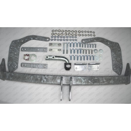 F126A GALIA Полностью оцинкованный фаркоп на Ford Ranger 2012-2022, Mazda BT-50 2012-2020. Тип шара: A. Без выреза бампера. Нагрузки: 3500/205 кг, масса фаркопа 26,82 кг