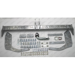 F126A GALIA Полностью оцинкованный фаркоп на Ford Ranger 2012-2022, Mazda BT-50 2012-2020. Тип шара: A. Без выреза бампера. Нагрузки: 3500/205 кг, масса фаркопа 26,82 кг