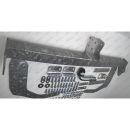 F126A GALIA Полностью оцинкованный фаркоп на Ford Ranger 2012-2022, Mazda BT-50 2012-2020. Тип шара: A. Без выреза бампера. Нагрузки: 3500/205 кг, масса фаркопа 26,82 кг