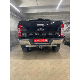 F126A GALIA Полностью оцинкованный фаркоп на Ford Ranger 2012-2022, Mazda BT-50 2012-2020. Тип шара: A. Без выреза бампера. Нагрузки: 3500/205 кг, масса фаркопа 26,82 кг